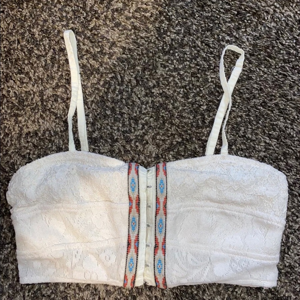 BKE Women's Size Small Embroidered Bralette
